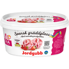 JORDGUBB GRÄDDGLASS