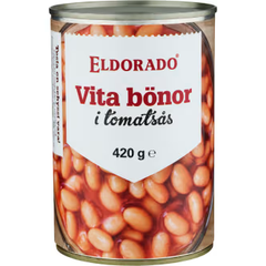 VITA BÖNOR I TOMATSÅS