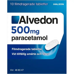 ALVEDON 500 MG  10 TAB