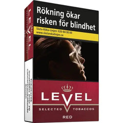LLEVEL KORTA RÖDA CIGARETTER