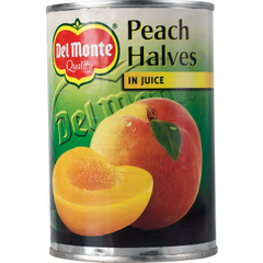 PEACH HALVES IN JUICE
