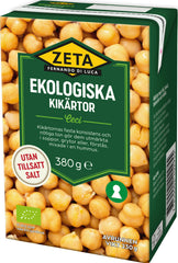 ORGANIC CHICKPEAS 380G
