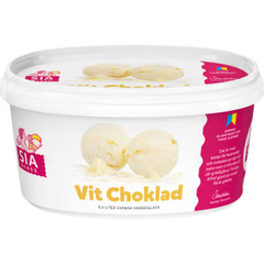 VIT CHOKLAD GRÄDDGLASS