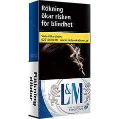 L M BLÅA LÅNGA CIGA