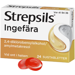 STREPSIL INGEFÄRA
