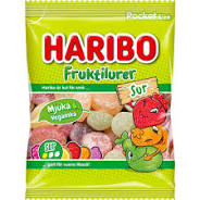 HARIBO FRUKTILURER VEGAN 75 GR