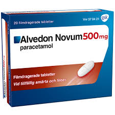 ALVEDON NOVUM 500 MG