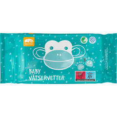 BABY VÅTSERVETTER 63P