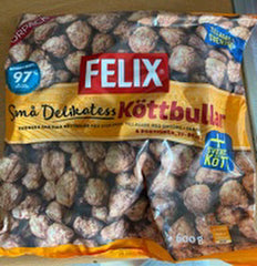 KÖTTBULLAR600G S/DEL