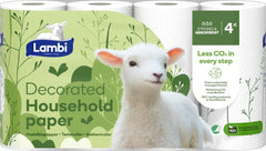 DECORATED HOUSEHOLD CARDBOARD