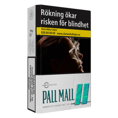 PALL MALL AZURE BLÅA KORT CIGA
