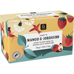 TE MANGO JORDGUBB