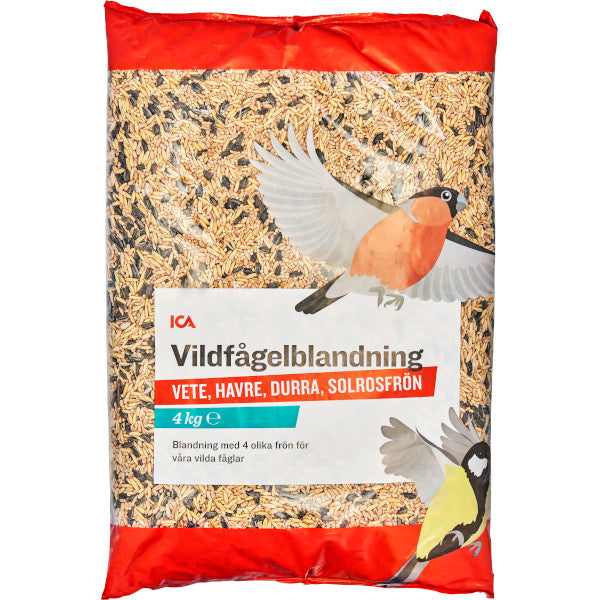 VILDFÅGEL MAT BLANDADE 4 LT