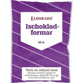 ISCHOKLADFORM FÄRG 40P