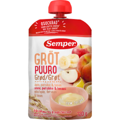PORRIDGE EATS APPLE PER 6M