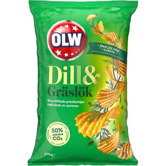 CHIPS DILL&amp;GLOW 275G
