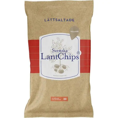 LIGHTLY SALTED CHIPS LANTCHIPS200G
