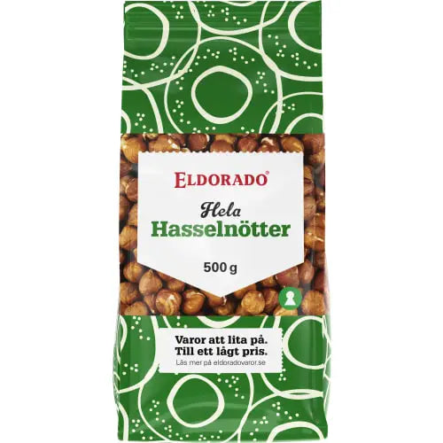 HASSELNÖTTER 500G