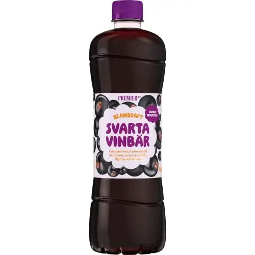 BLANDSAFT SVART VINBÄR