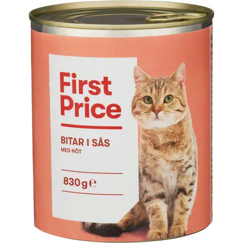CAT FOOD BEEF 830G