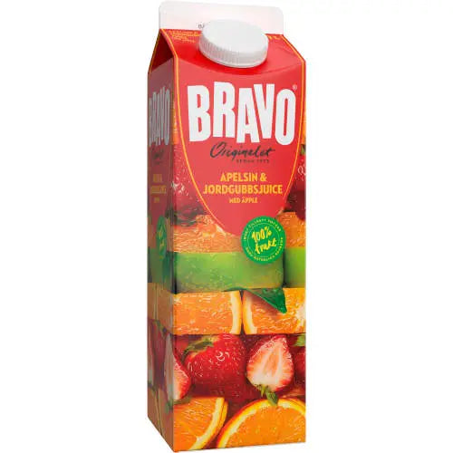 APELSIN JORDGUBB JUICE