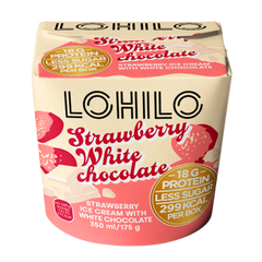 LOHILO STRAWBERRY WHITE ICE CREAM