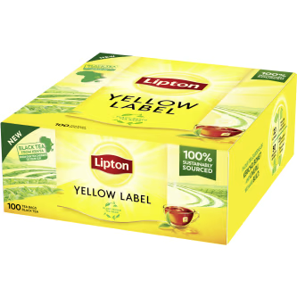 YELLOW LABEL SVART TE