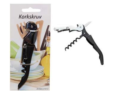 KORKSKRUV M KNIV
