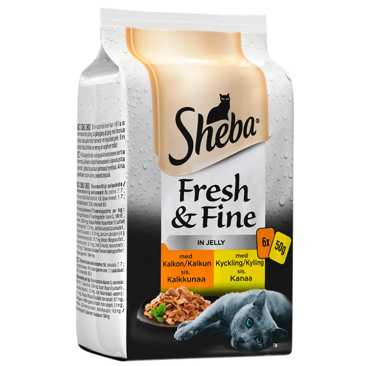 SHEBA FRESH FINE 6X50G