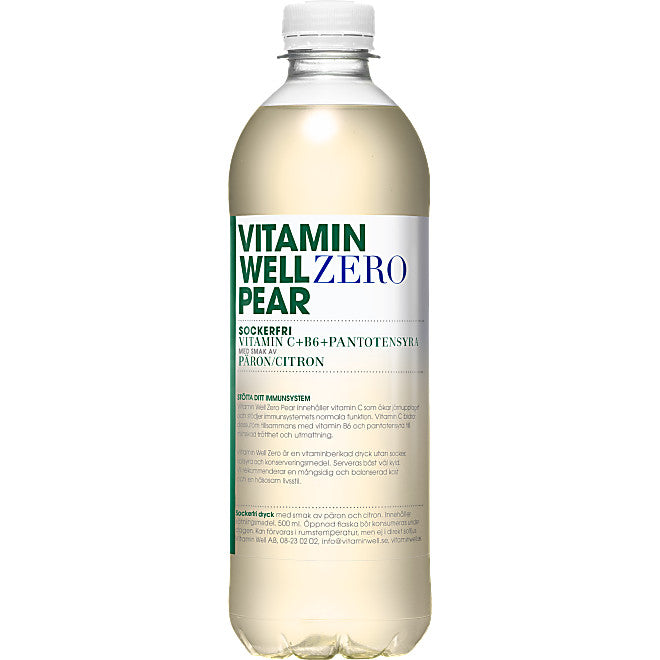 VITAMIN WELL ZERO PEAR 500 CL