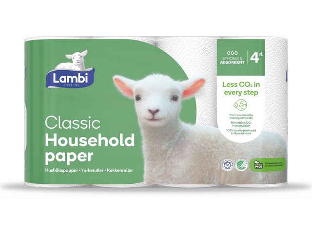 CLASSIC HOUSEHOLD PAPER LAMBI 4