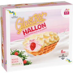 ICE CREAM BOAT RASPBERRY