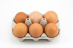 6ST STORA ÄGG FRIGÅENDE