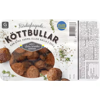 KÖTTBULLAR FÄRDIGLAGAD