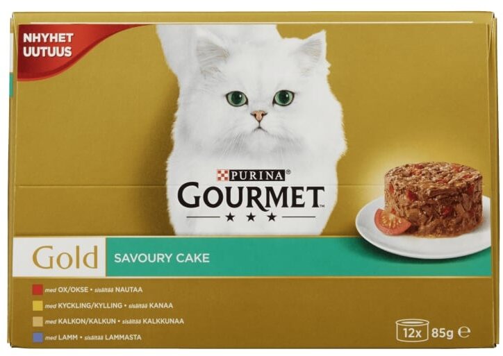 PURINA GOURMET SAVOURY CAKE