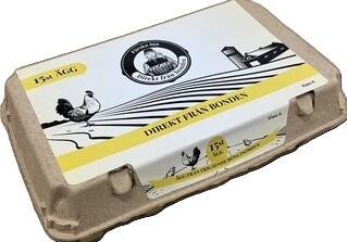 SWEDEGG FRIGÅENDE ÄGG 15ST