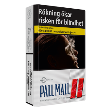 PALL MALL RÖDA KORTA CIGA
